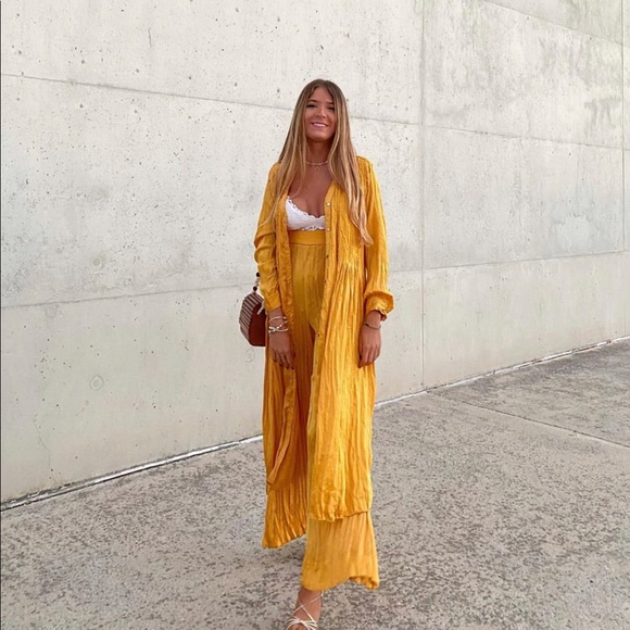 Zara wrinkle dress NWT - Picture 2 of 13